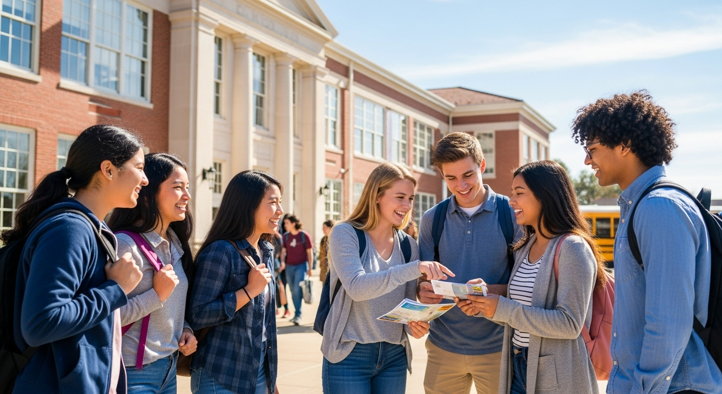 バディ制度 - アメリカ人生徒との交流